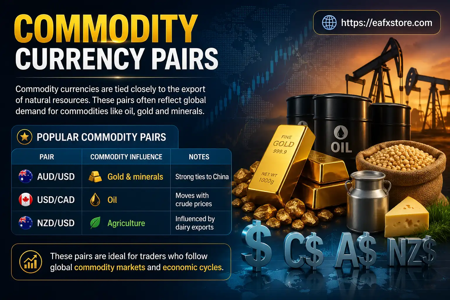 Commodity Currency Pairs