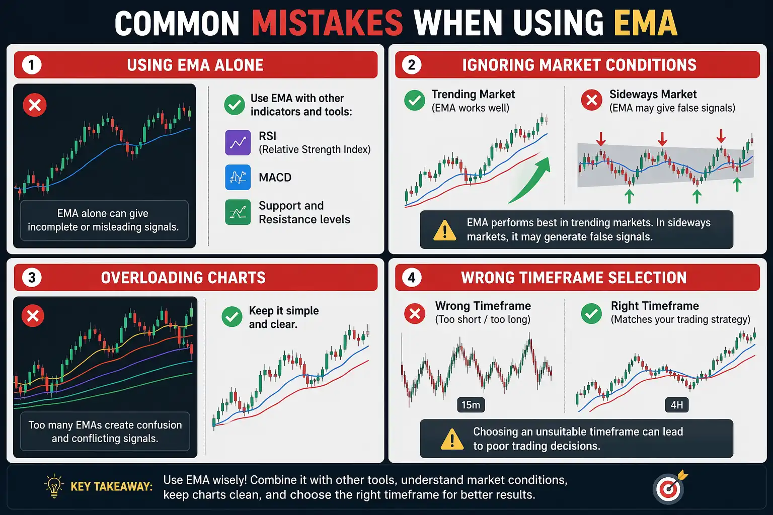 Common Mistakes When Using EMA