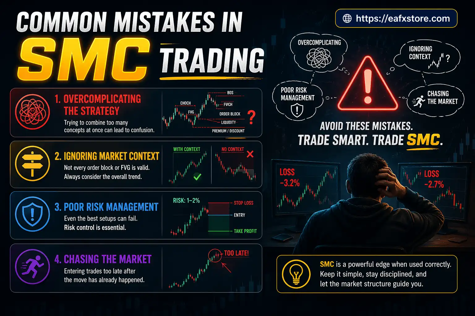 Common Mistakes in SMC Trading