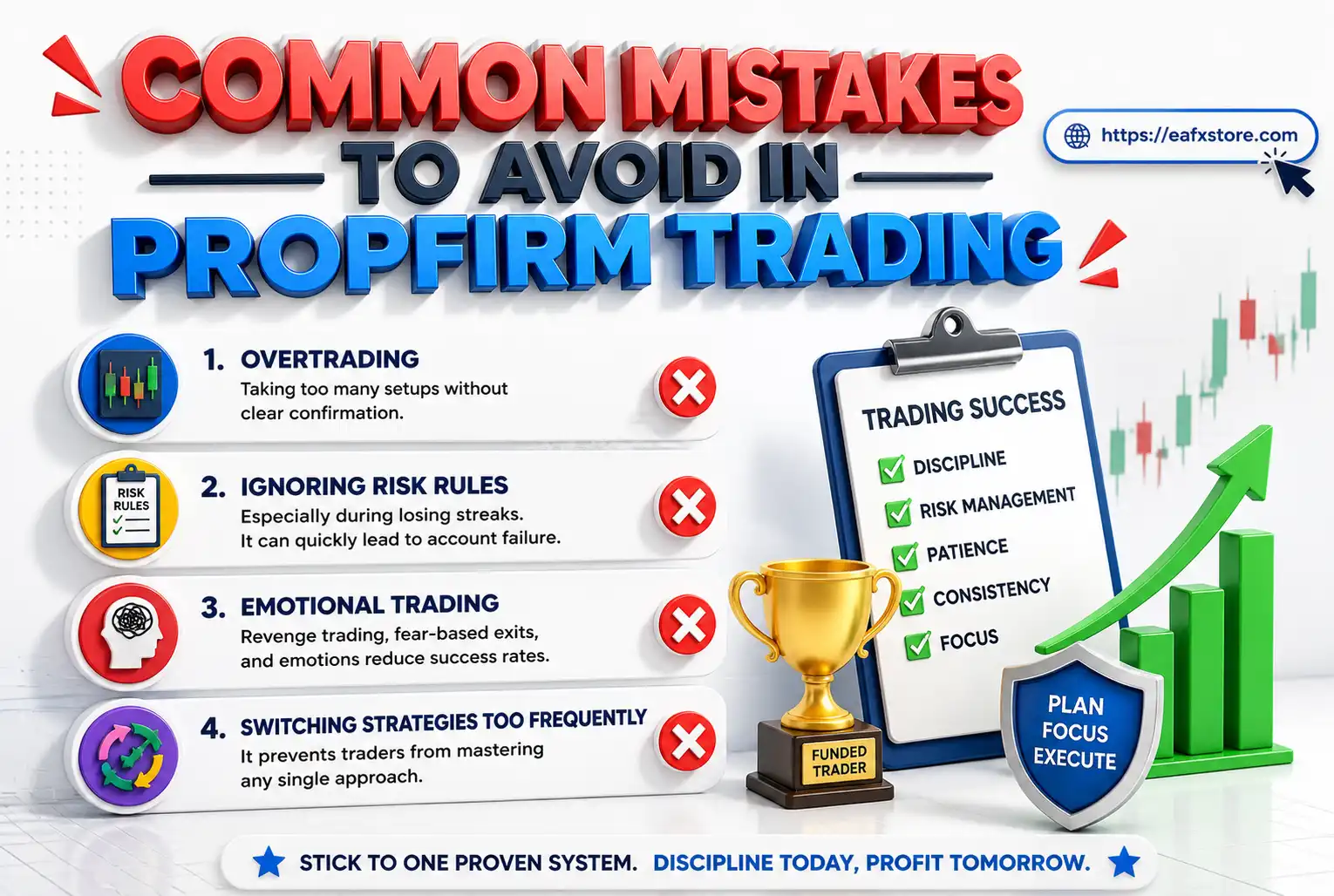 Common Mistakes to Avoid in PropFirm Trading