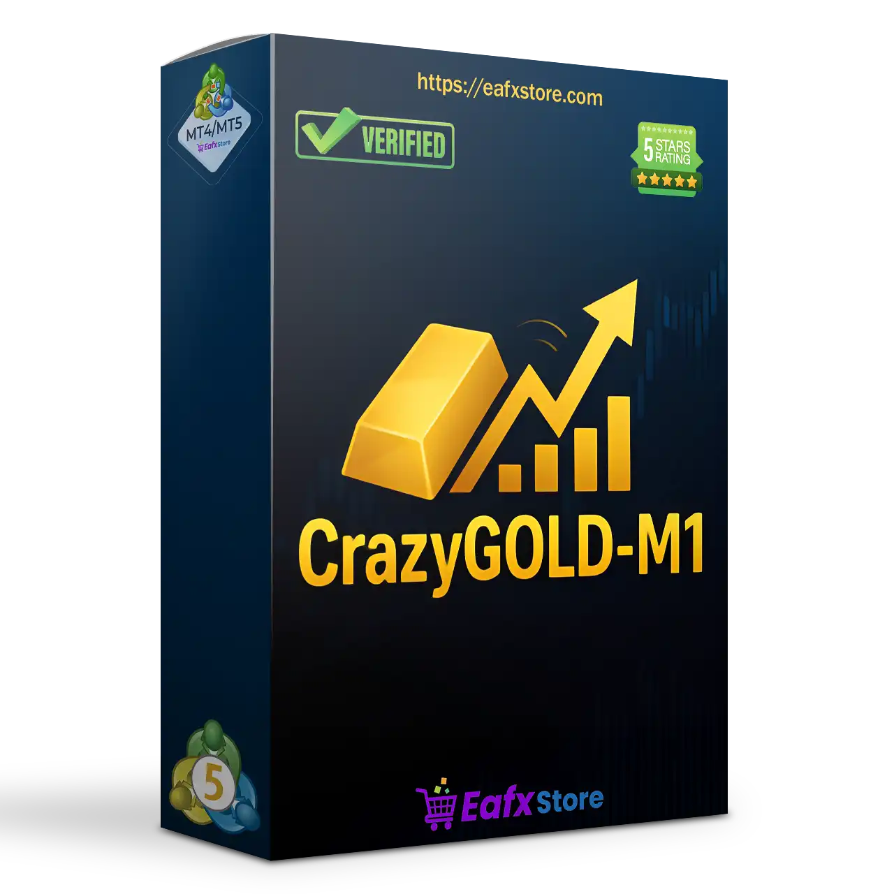CrazyGOLD M1 EA MT5 (Latest version) – GroupBuy