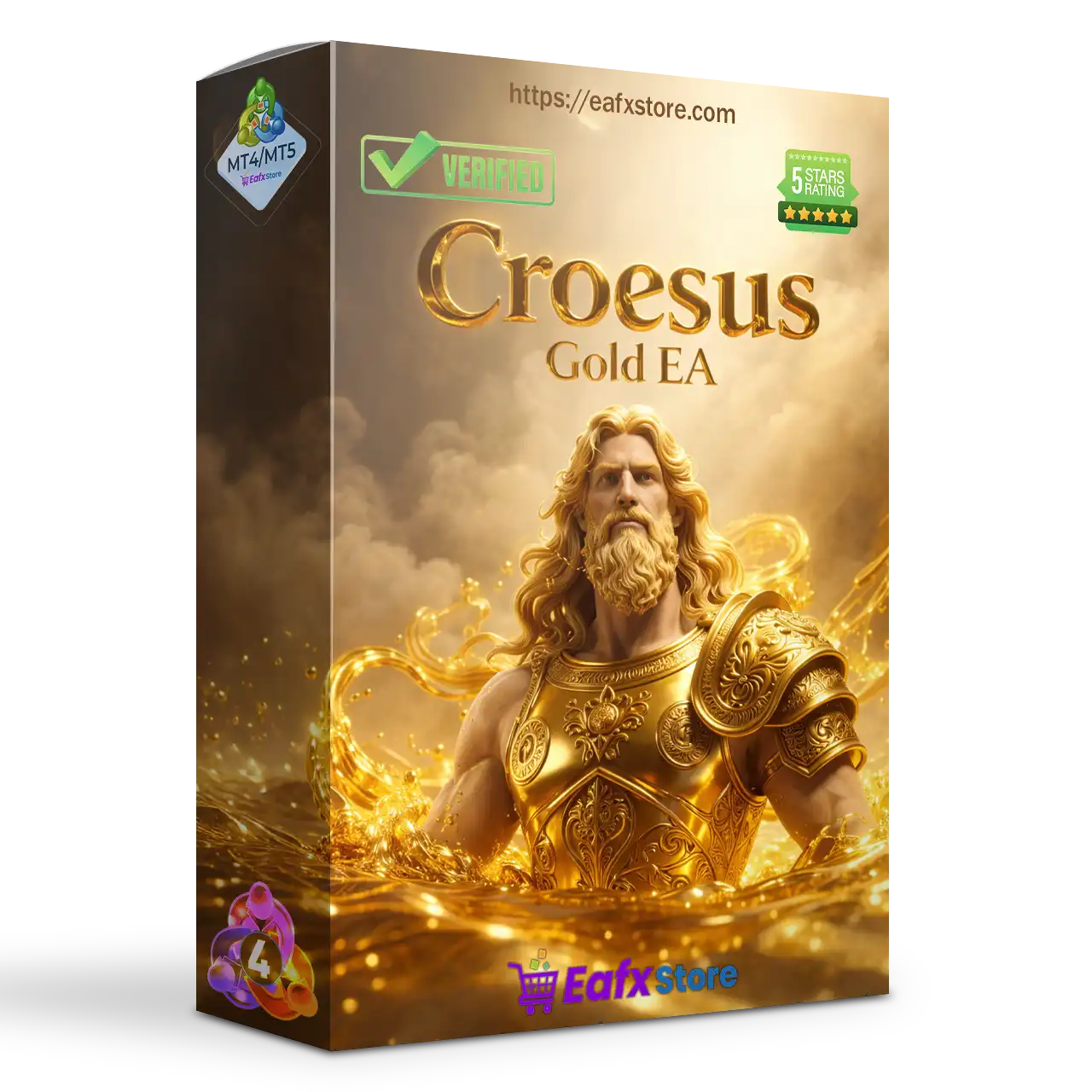 Croesus Gold EA MT4 (Latest version) - Unlimited