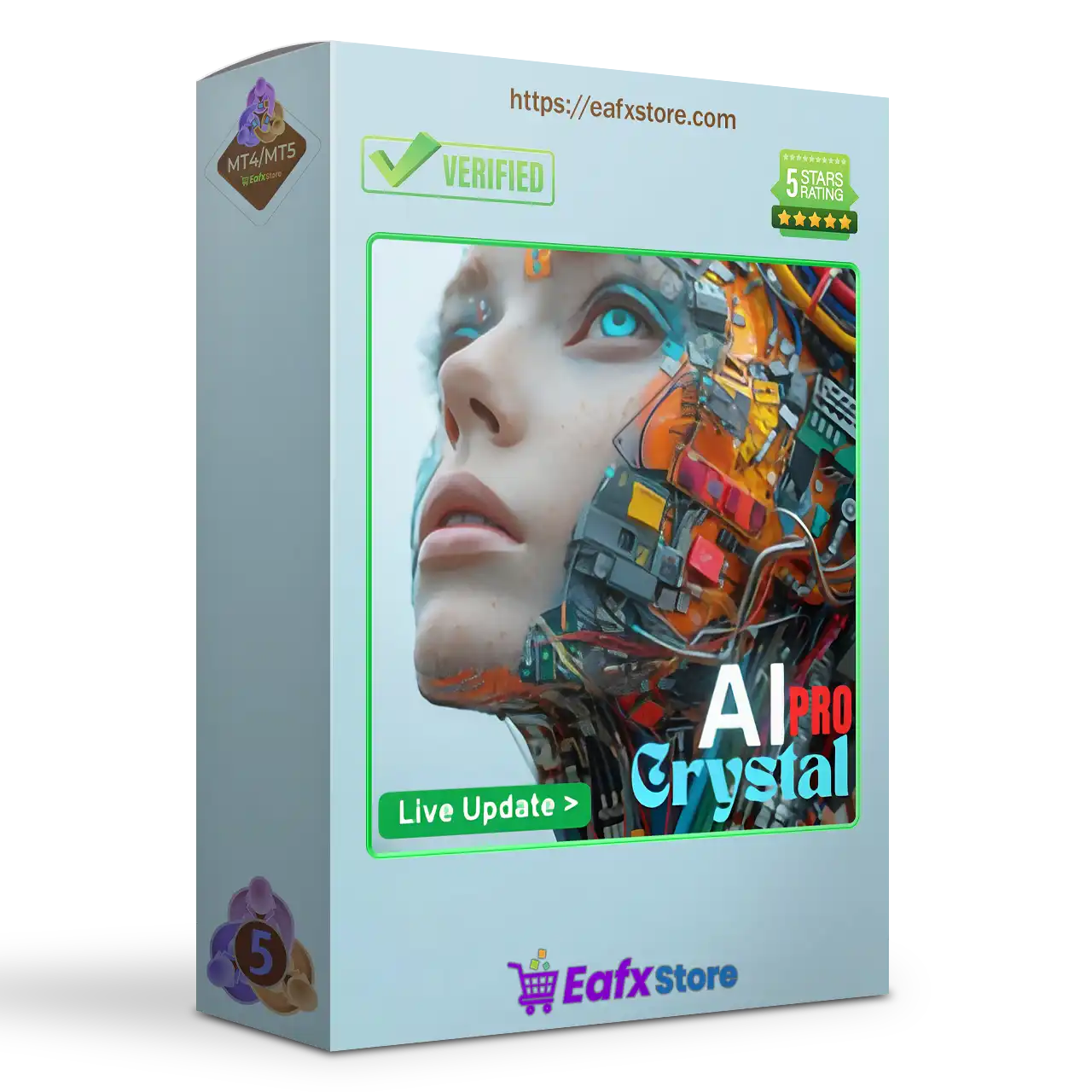 Crystal Ai Pro EA MT5 (Latest version) – GroupBuy