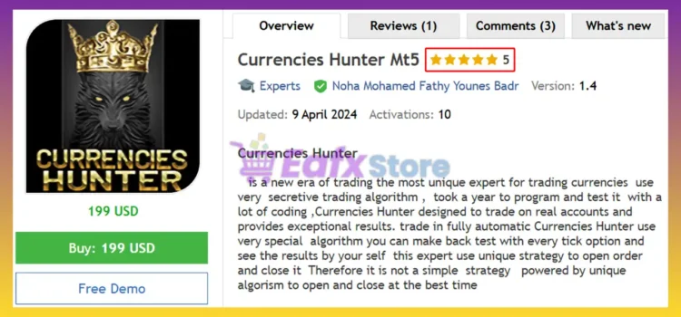 Currencies Hunter Mt5 Review
