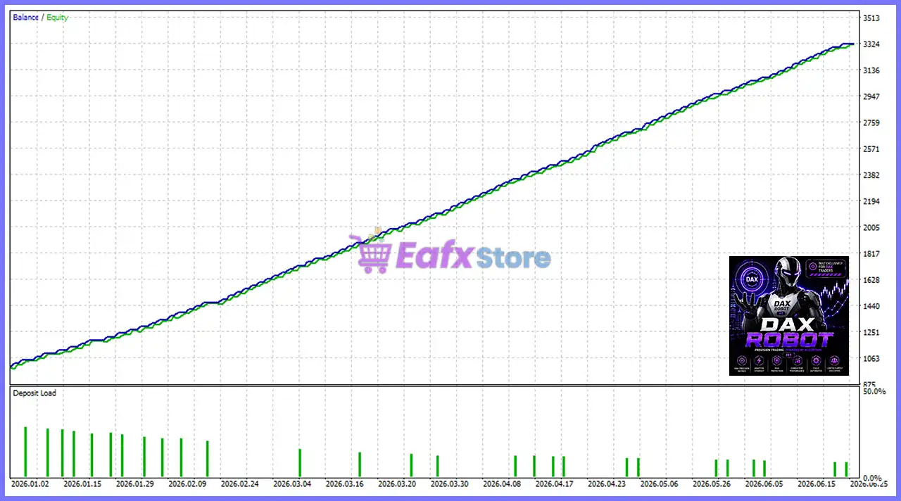 DAX Robot MT5 with SetFiles (Latest version) – GroupBuy 3 DAX Robot MT5 Backtest Results