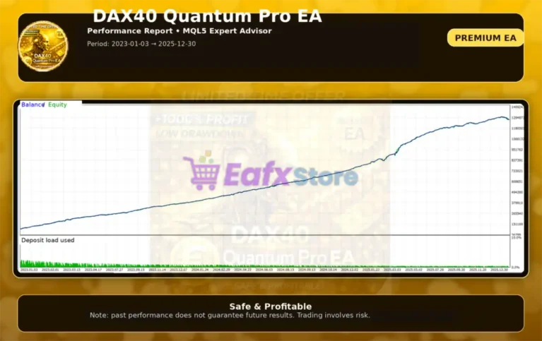 DAX40 Quantum Pro EA MT5 Backtests