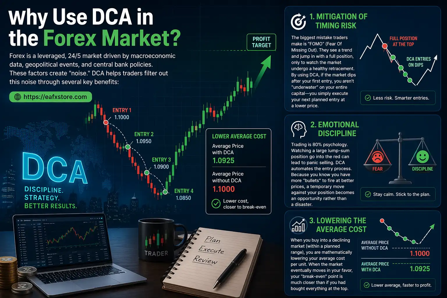 DCA in the Forex Market