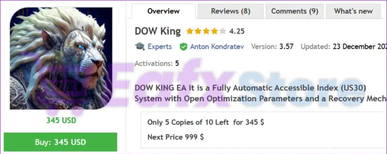 DOW King EA Overview