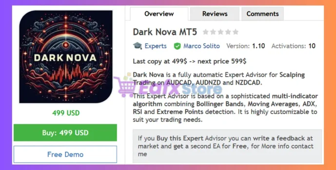 Dark Nova MT5 Review