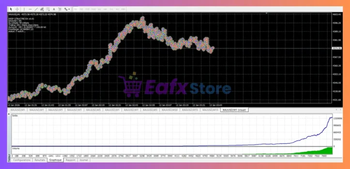 Deep structurs EA MT4 Trading Results