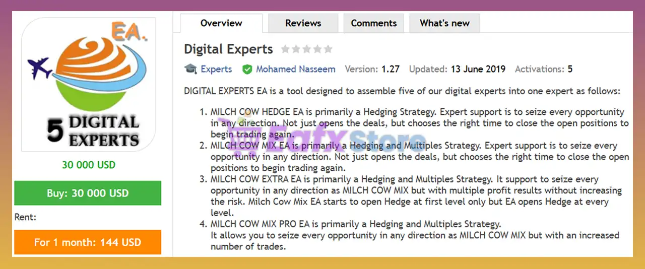 Digital Experts MT4 + SetFiles (Latest version) - Unlimited 2 Digital Experts MT4 Review