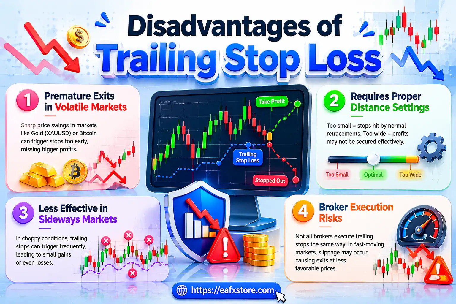 Disadvantages of Trailing Stop Loss