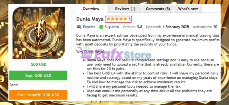 Dunia Maya EA Overview