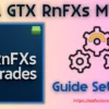 EA GTX RnFXs MT5 Settings