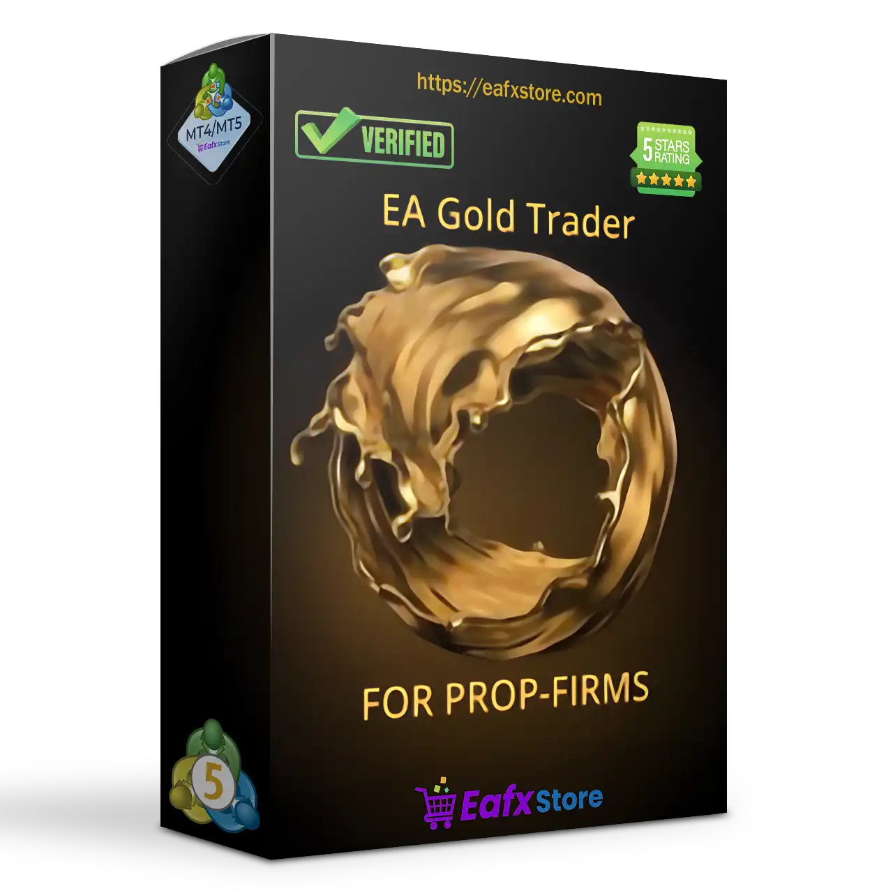 EA Gold Trader for Propfirms MT5 (Latest version) – GroupBuy