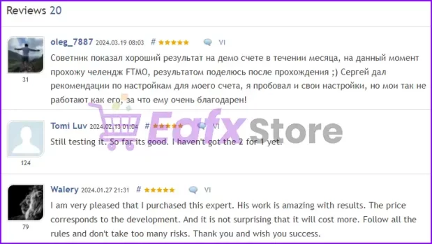 EA Ice Cube Scalper is highly rated by professional traders
