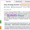 Easy Strategy Builder 5 EA MT5 Overview
