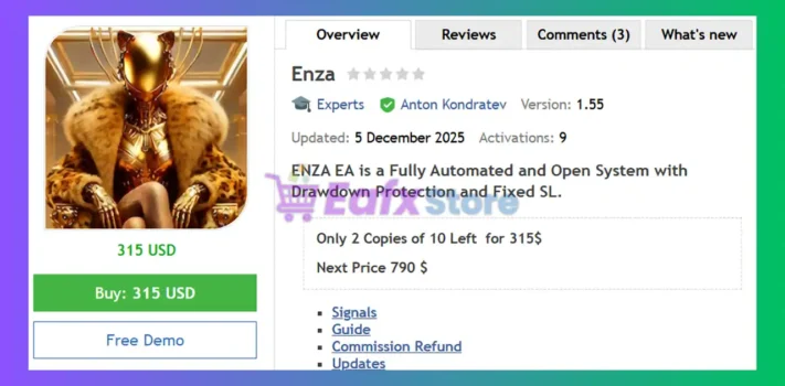 Enza EA MT5 Review