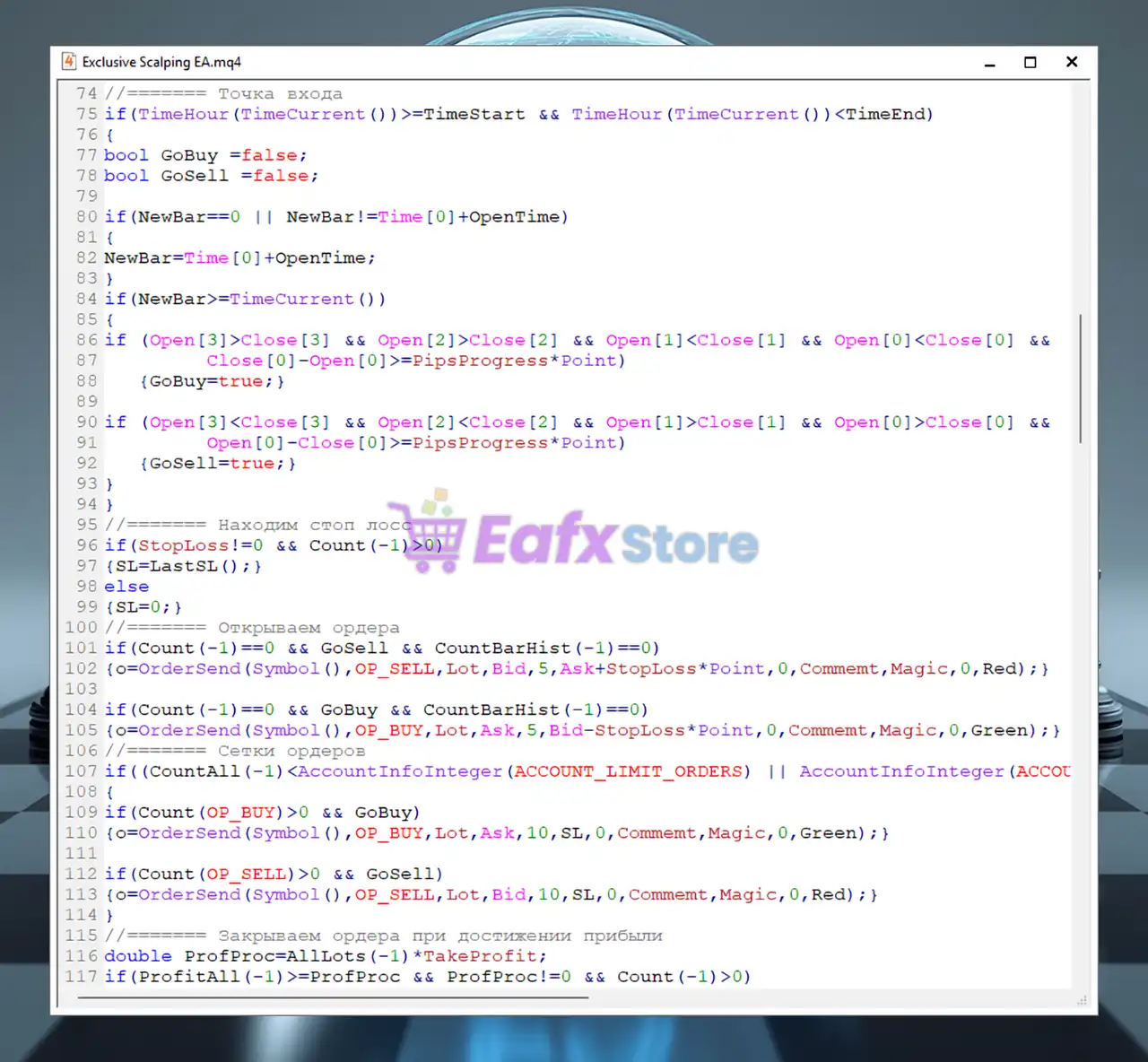 Exclusive Scalping EA v2.20 Source Code MQ4 (Unlimited) 2 Exclusive Scalping EA Source Code Overview