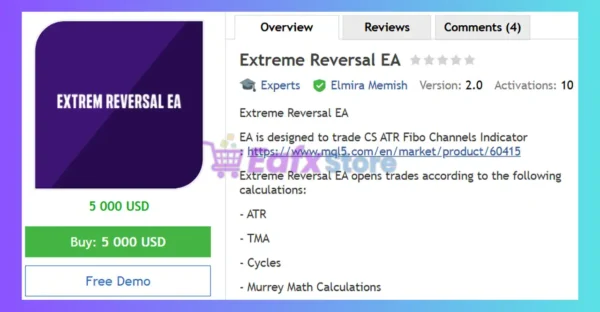 Extreme Reversal EA MT4 Review