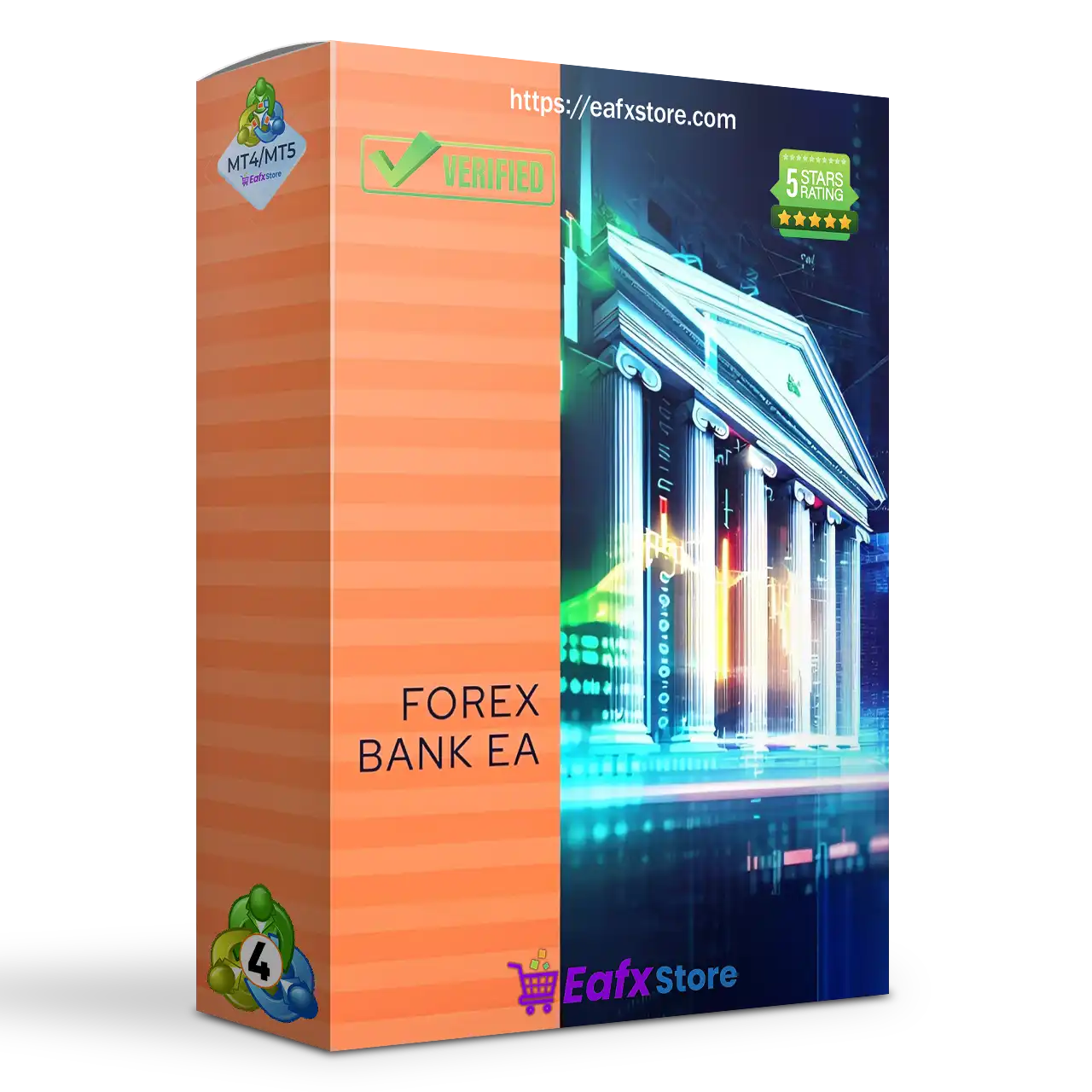 Forex Bank EA MT4 with SetFiles (Platform build 1444+)