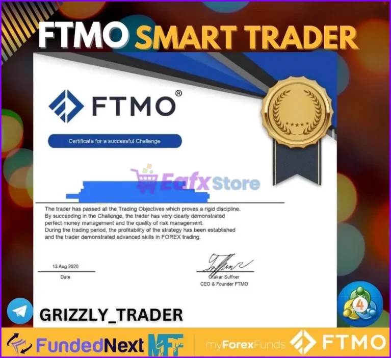 FTMO Smart Trader EA MT4 Trading Results