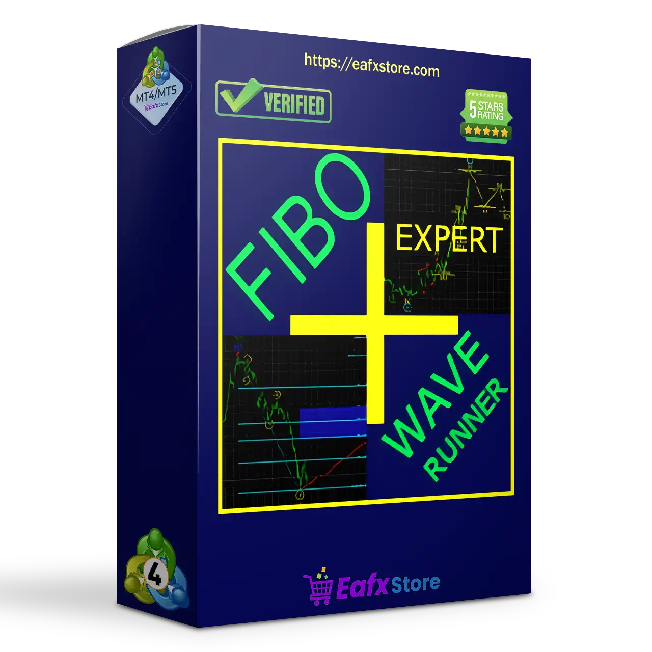 FiboPlusWaveRunner EA MT4 (Latest version) - Unlimited
