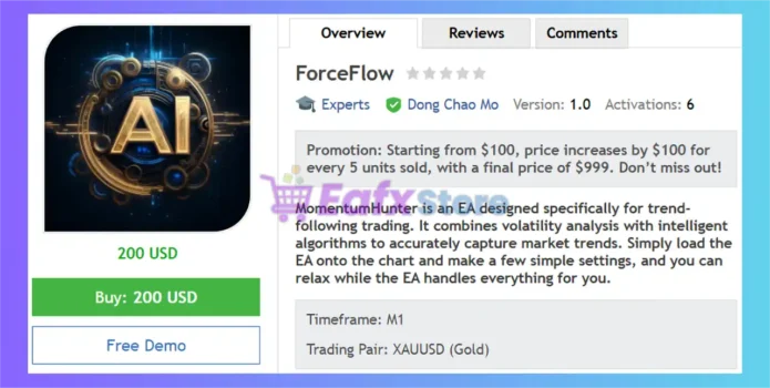 ForceFlow EA MT5 Overview