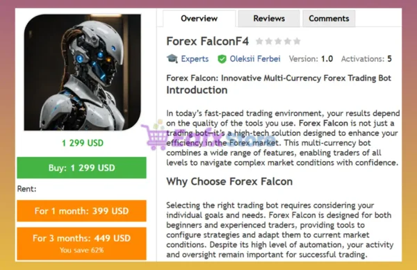 Forex FalconF4 EA MT4 Review