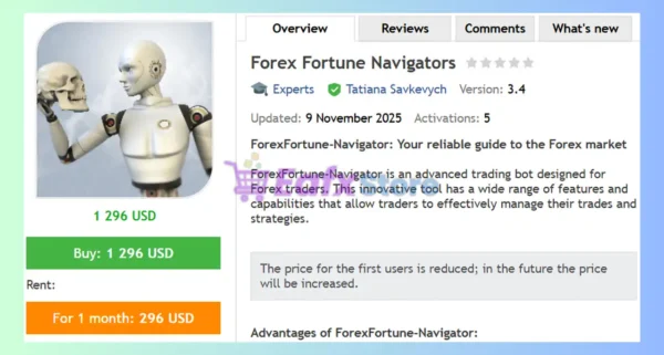Forex Fortune Navigators EA Review