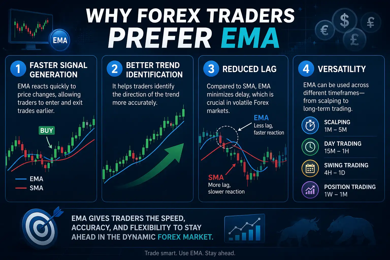 Forex Traders Prefer EMA