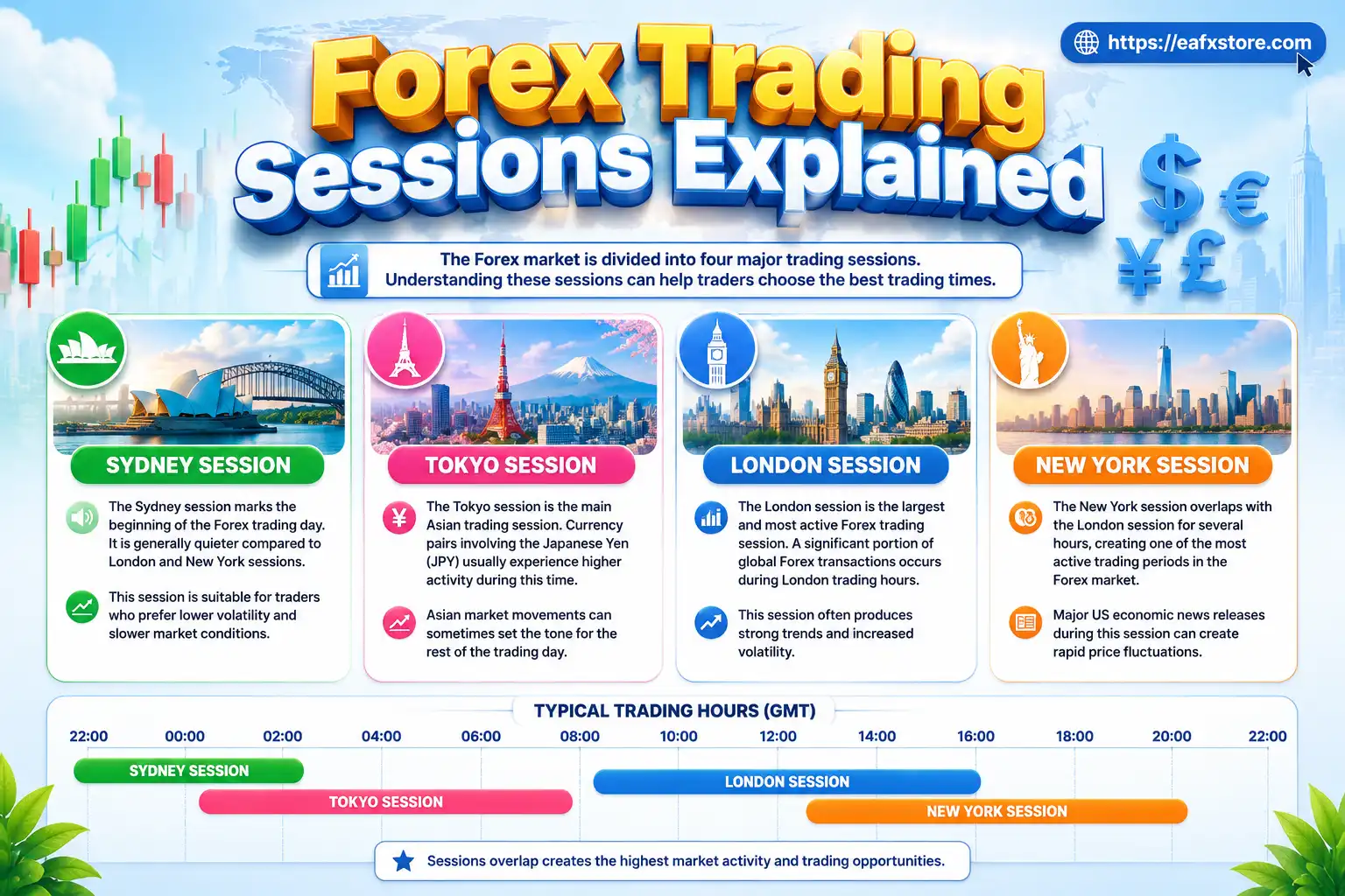 Forex Trading Sessions Explained
