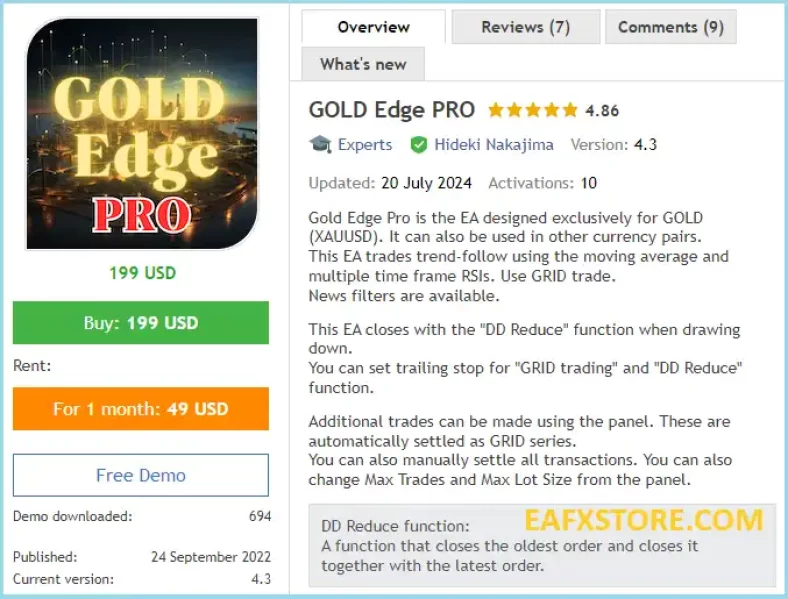 GOLD Edge PRO Overview