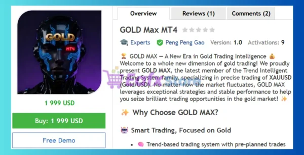 GOLD Max MT4 Review