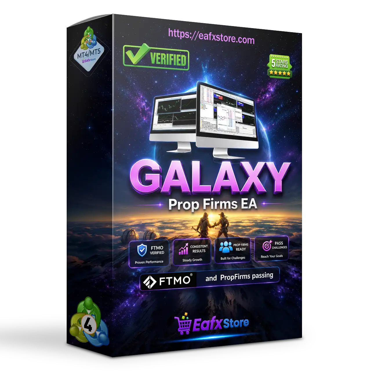 Galaxy Prop Firm EA MT5 with Setfiles (Unlimited)
