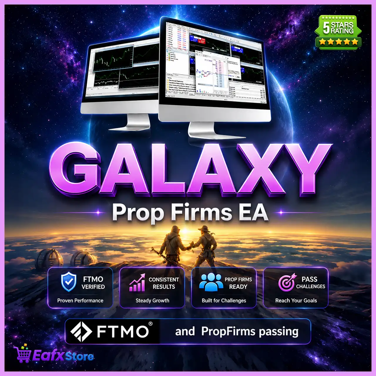 Galaxy Prop Firm EA MT5 with Setfiles (Unlimited)