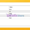 Gem Forex Scalper EA MT5 Settings Panel