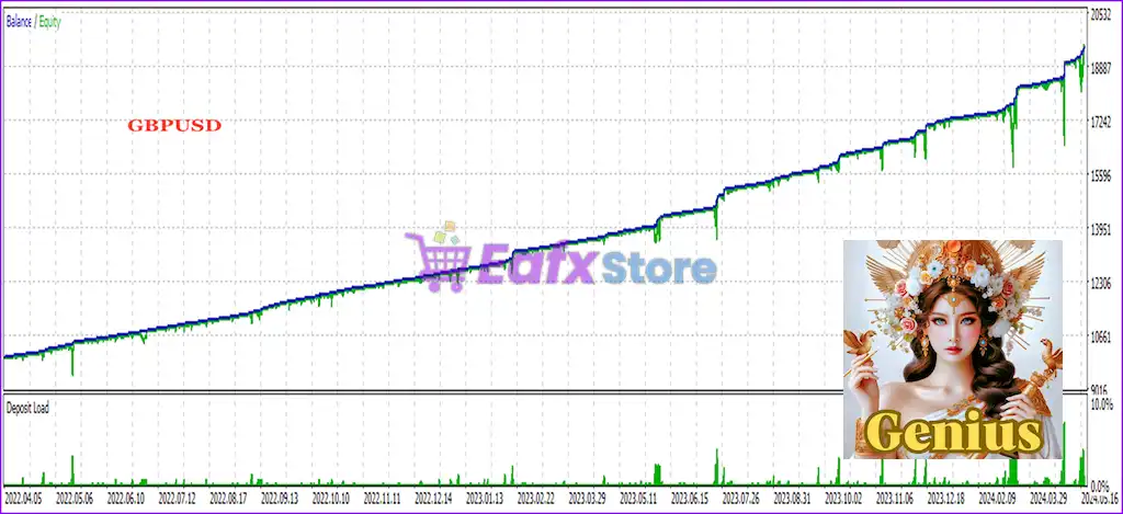 Genius Edge MT5 (Latest version) – GroupBuy 3 Genius Edge MT5 Backtest Trading Results
