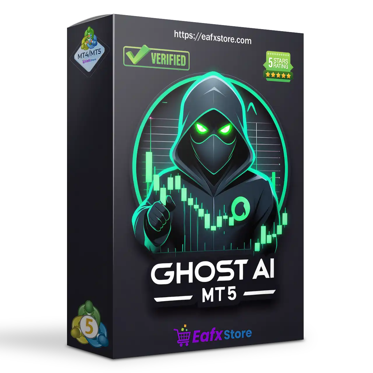 Ghost AI EA MT5 with SetFiles (Unlimited)