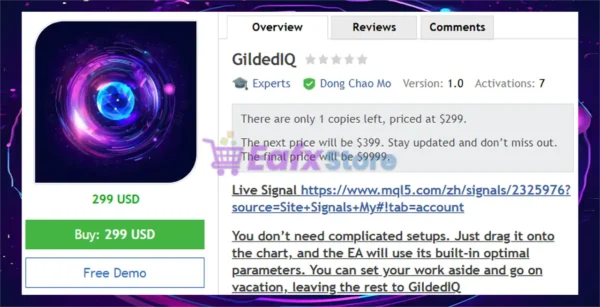 GildedIQ EA MT5 Overview
