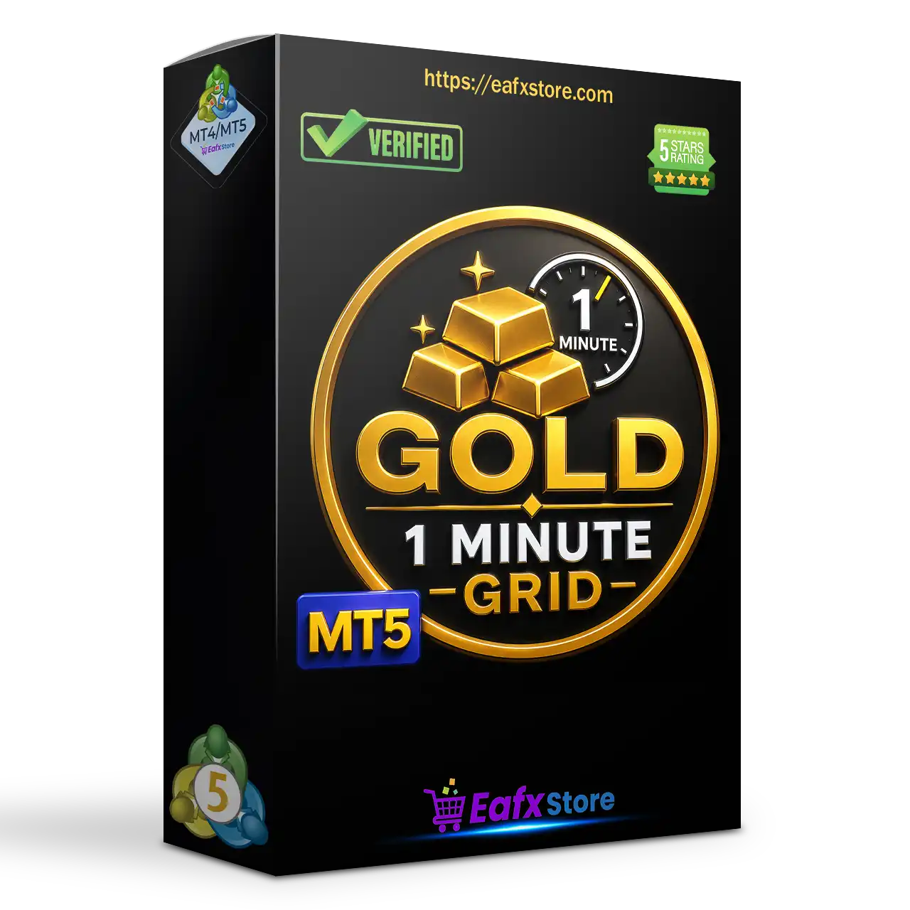 Gold 1 Minute Grid EA MT5 (Latest version) – GroupBuy