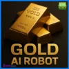 Gold AI Robot