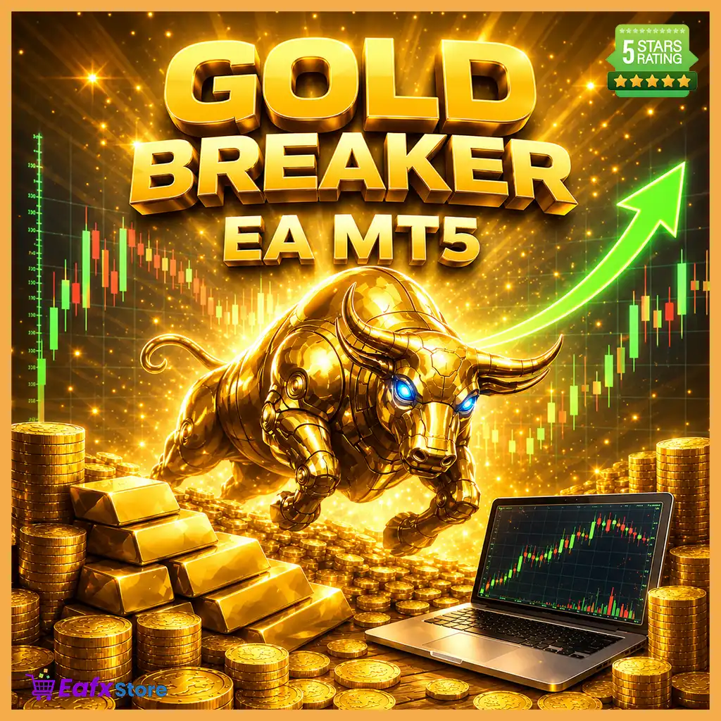 Gold Breaker EA MT5 v1.1 with SetFiles (Unlimited)