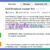 Gold Breakout Scalper Pro EA Overview