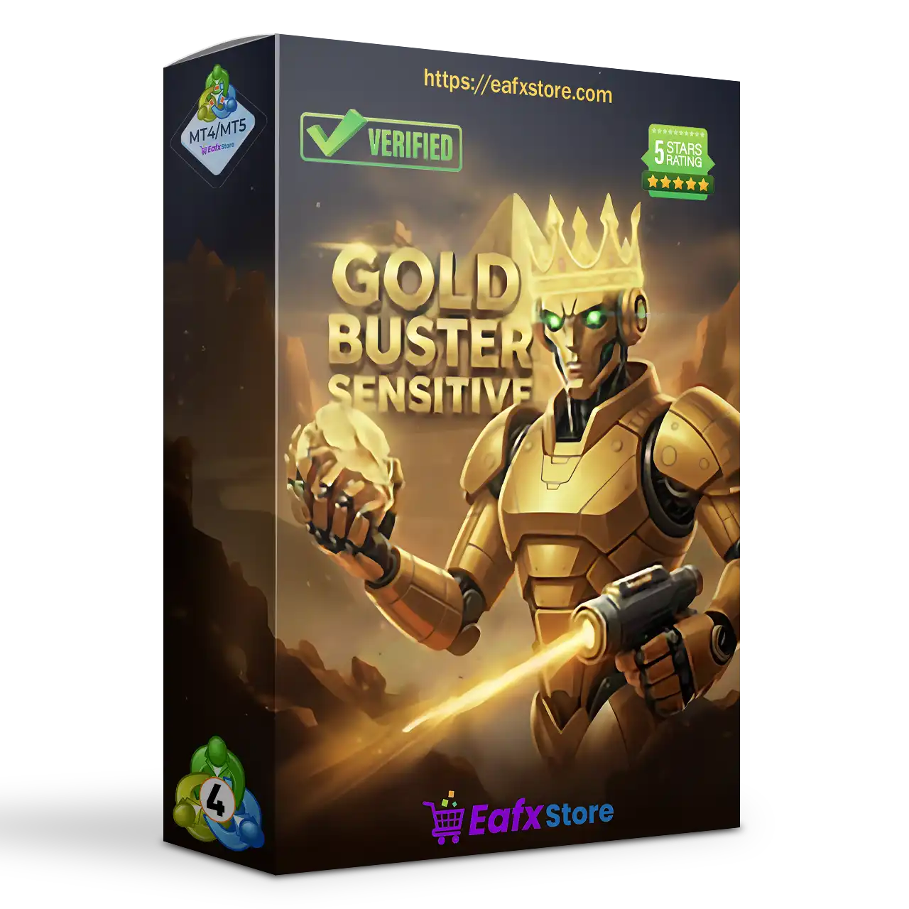 Gold Buster Sensitive EA MT5 (Latest version) – GroupBuy