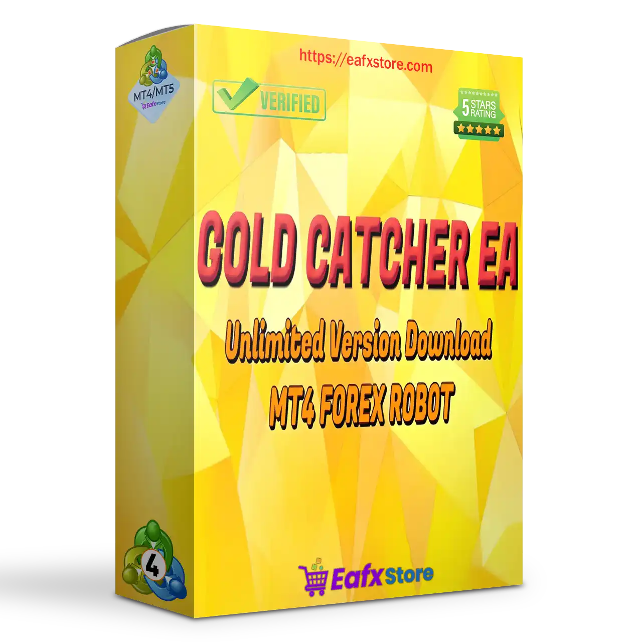 Gold Catcher EA MT4 v2.0 + SetFiles (Platform build 1444+)
