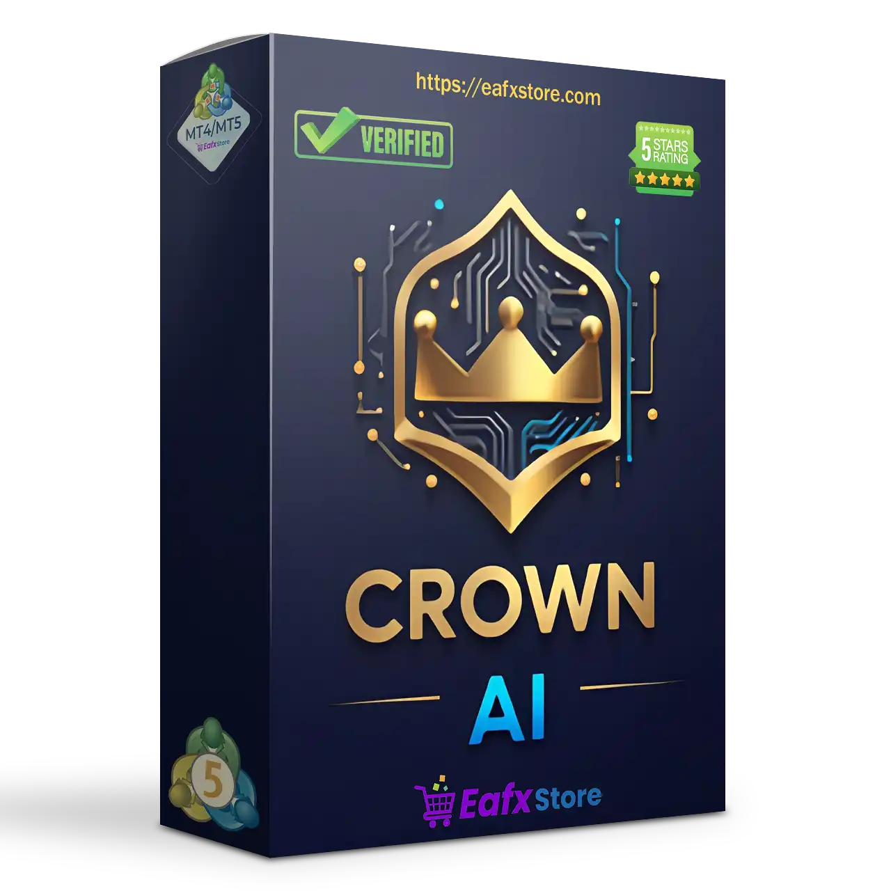 Gold Crown AI EA MT5 (Latest version) – GroupBuy