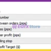 Gold Hunter V8 EA MT5 Settings Panel