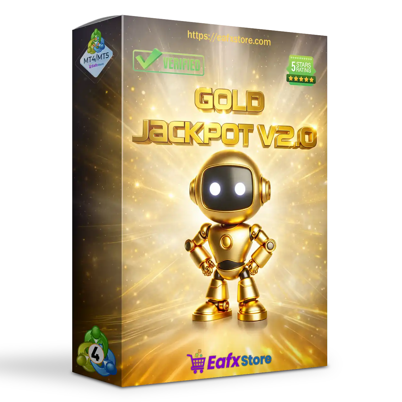 Gold Jackpot EA MT4 v2.0 with SetFiles (Unlimited)