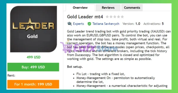 Gold Leader MT4 Review